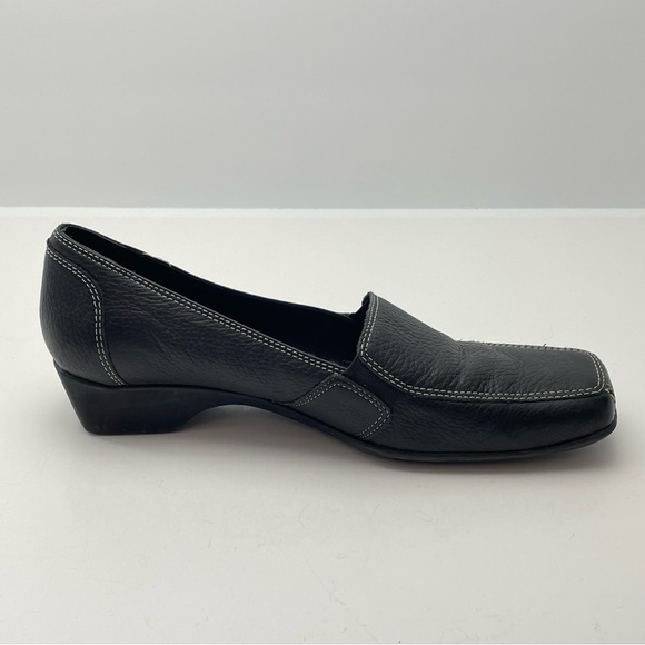 Elite Walking Cradles Black Leather Loafer Style 6M - Picture 11 of 11